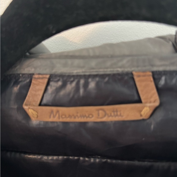 Massimo Dutti Gray Hooded Jacket with Knit Sleeves Men’s US L - Picture 3 of 3